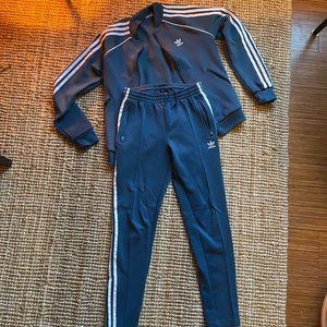 XS adidas SST full tracksuit | teal